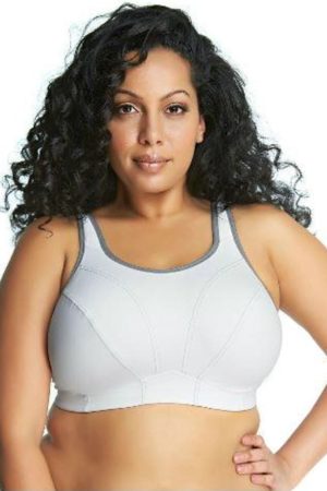 Goddess Sport Soft Cup Bra - Black or White