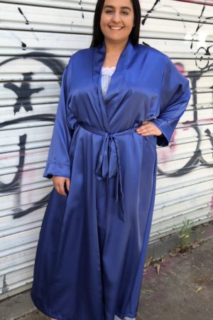 Lisa's Lacies Satin Whispers Dressing Gown