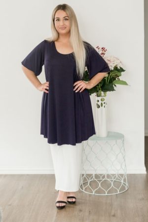 Molly Scoop Neck Top