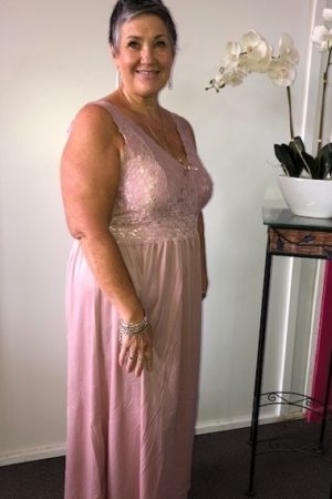 Gianna Stretch Knit Gown