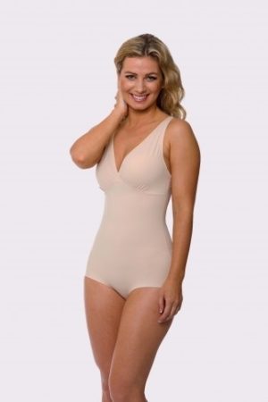 LaSculpte Microfibre Seamless Shapewear Bodysuit