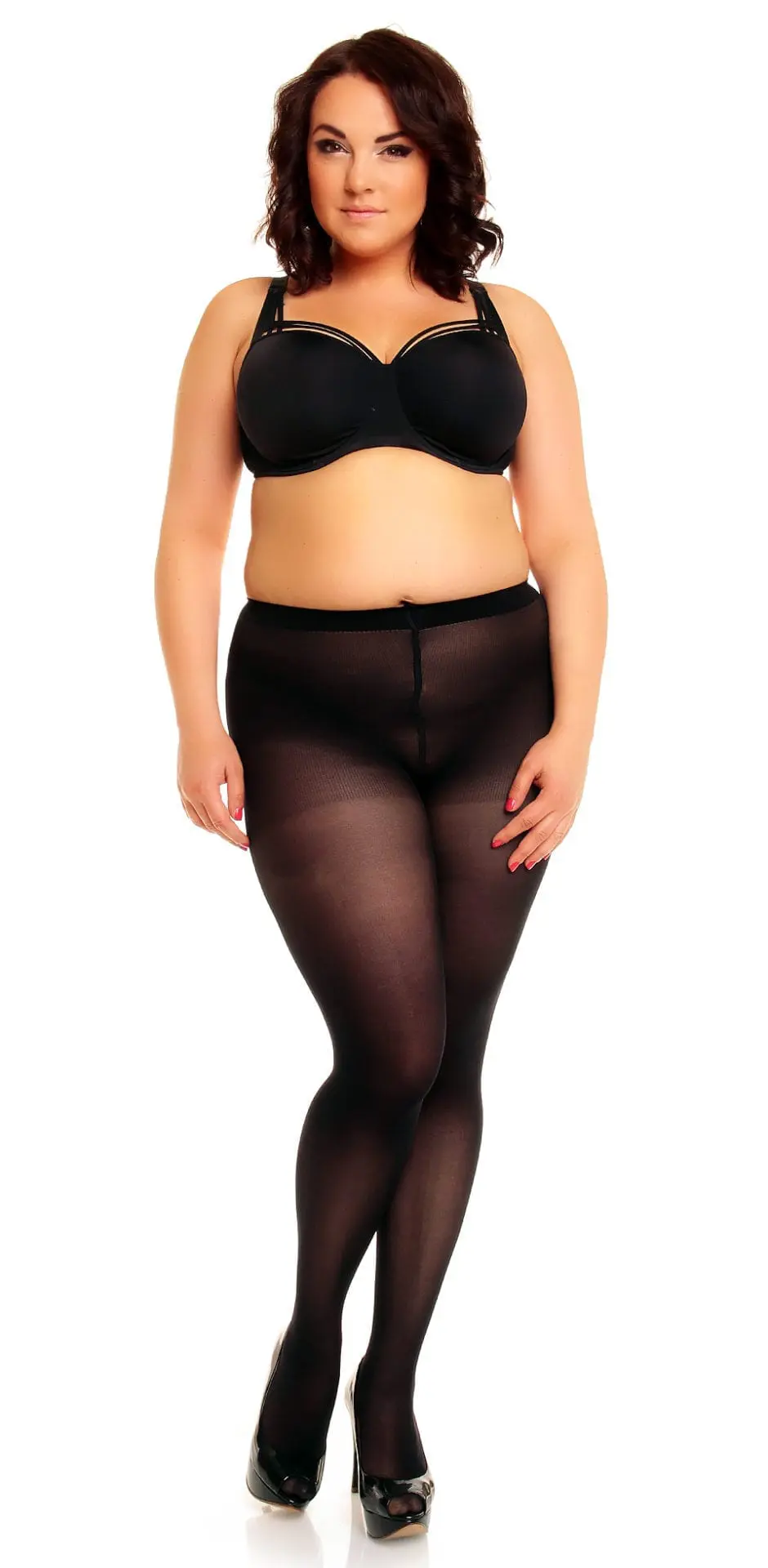 Glamory Microfibre Tights - Black