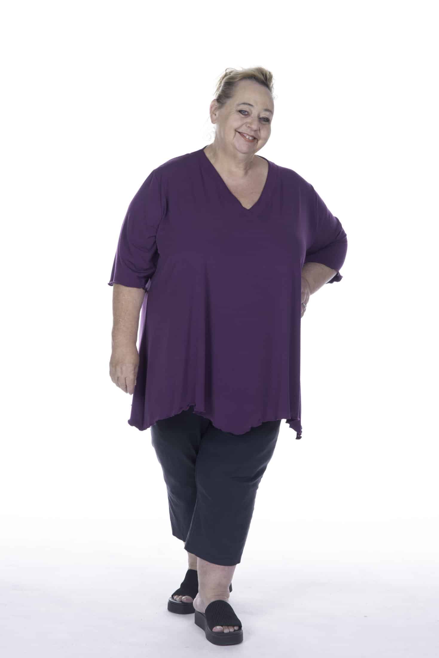 Lisa's Lacies Iolanthe Pleat Front Top