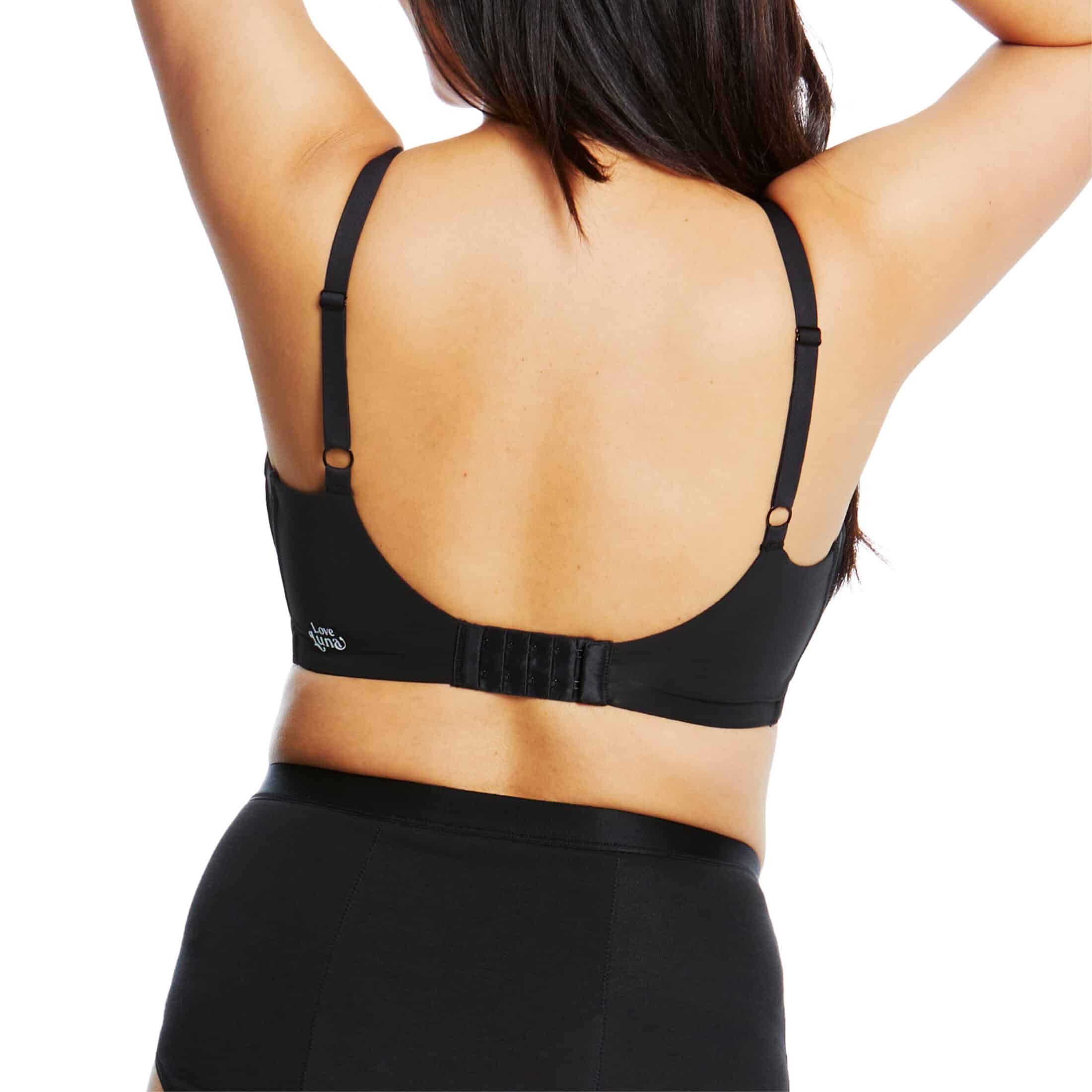 Love Luna Maternity Bra (w/Removable Pads) - Black - Image 4