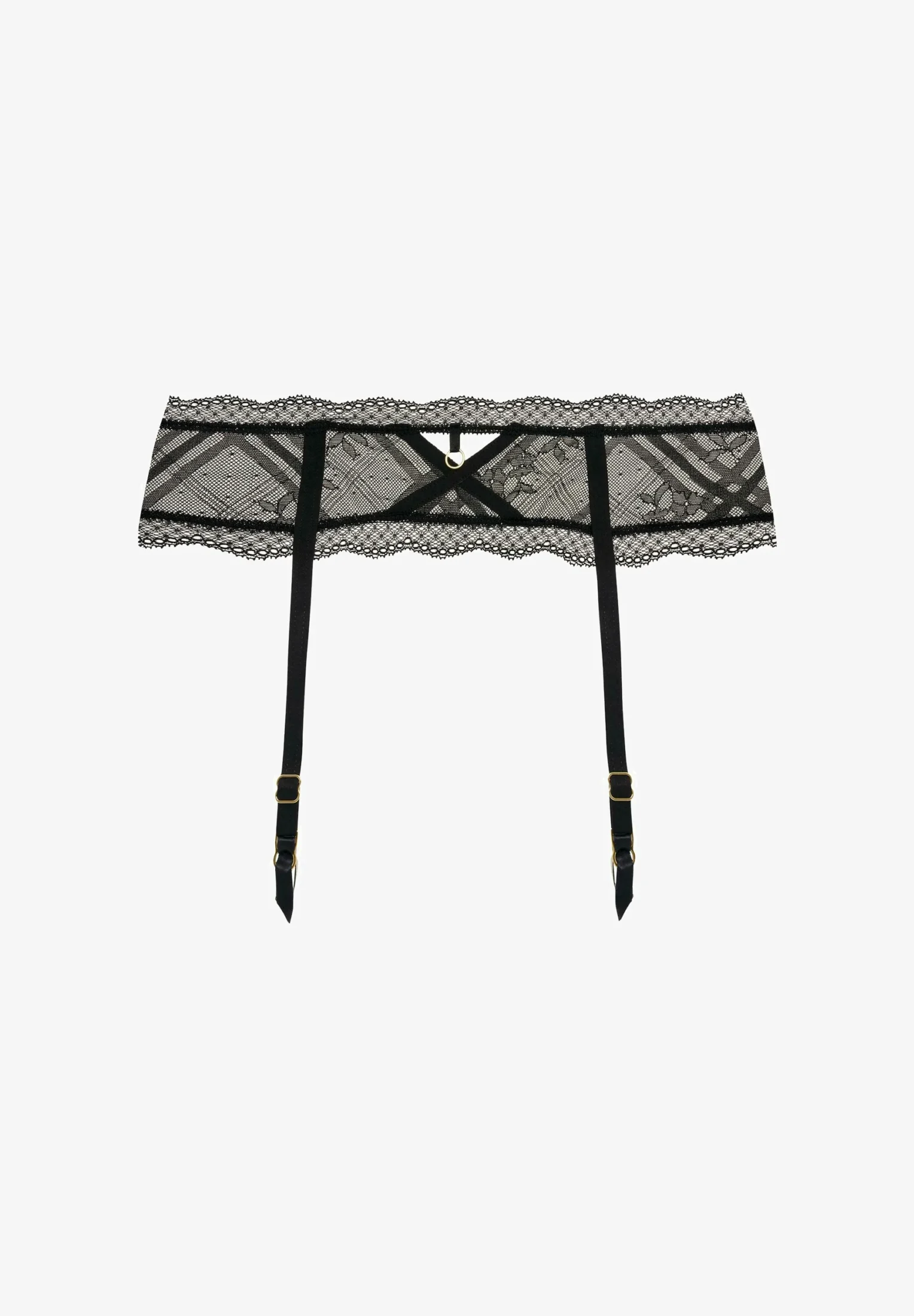 Freya Fatale Suspender - Noir - Image 6